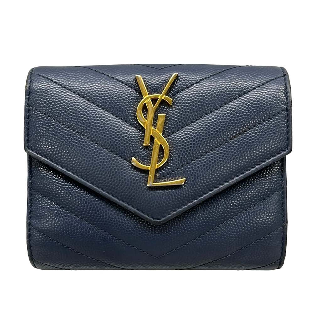 Saint Laurent PARIS Trifold Wallet 403943 - Picture 1 of 9